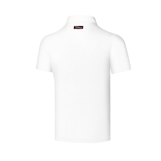 Men's golf short sleeve t-shirt summer sports polo quick dry breathable outdoor jersey top