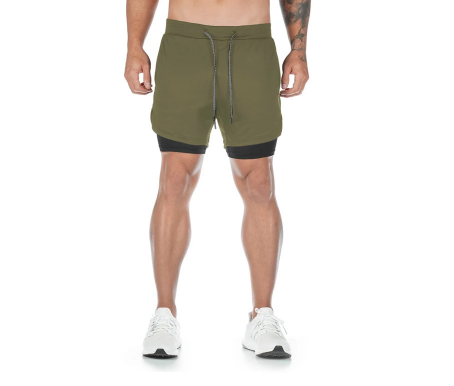 Men's casual fitness quick-drying shorts